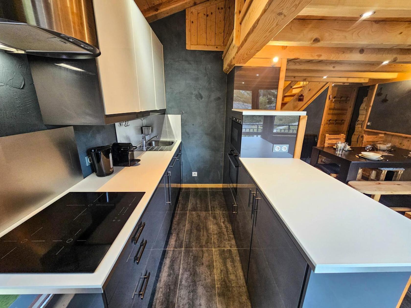 Residence Campanules - Ski Aux Pieds, Appartement Tout En Bois Au Coeur Des Menuires Mae-9071 Saint-Martin-de-Belleville Eksteriør billede